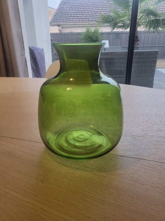 Vase en VERRE Vert